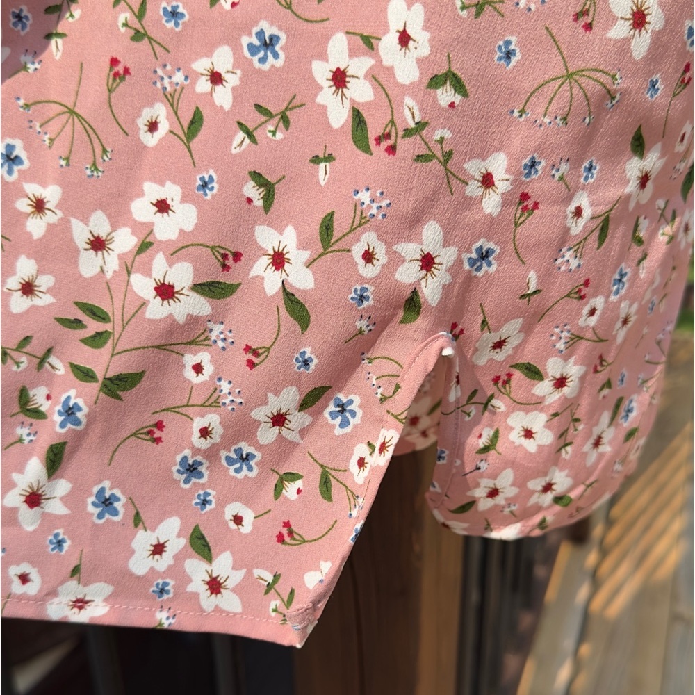 •🌼3/$15🌼 Shein floral dress size Large ✔️ - Picture 8 of 11